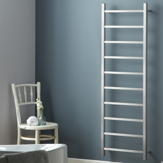 Silver Towel Radiators