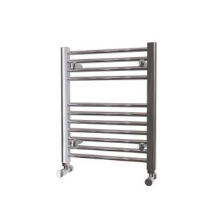 Trade Direct Neo, Straight Ladder Radiator, Chrome, 600x500mm