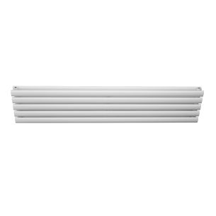 Trade Direct Saturn, Designer Low Level Double Radiator, White, 290mm x 1400mm