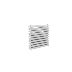 Reina Roda, Designer Horizontal Double Radiator, White, 590mm x 600mm