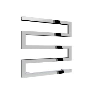 Reina Serpe, Designer Towel Radiator, Chrome, 510x500mm