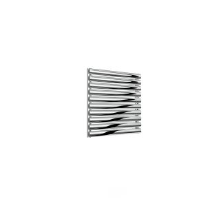 Reina Artena, Designer Horizontal Radiator, Stainless Steel, Polished, 590mm x 600mm