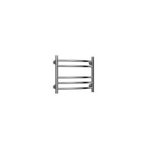 Reina Eos, Curved Ladder Radiator, Stainless Steel, Polished, 430x500mm