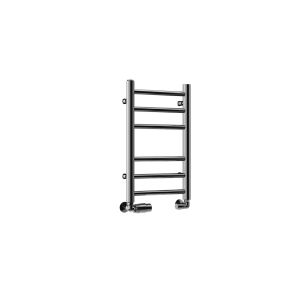 DQ Cavell, Straight Ladder Radiator, Stainless Steel, Black Nickel, 490x400mm